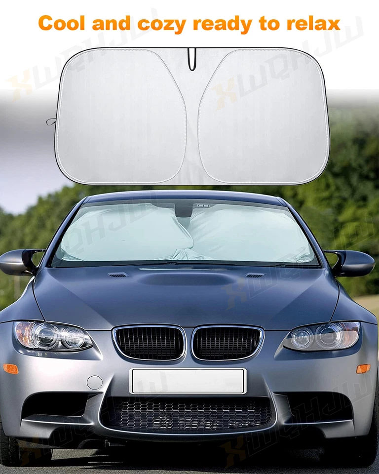 Para Volvo XC90 2015-2020 15-20 Viseira de para-brisa para-sol feita sob medida - Imagem 2 de 4