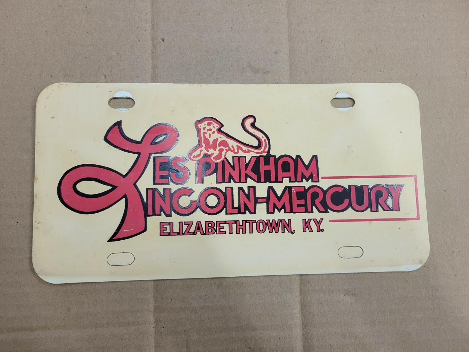 Les Pinkham Lincoln Elizabethtown KY Car Dealership Dealer License