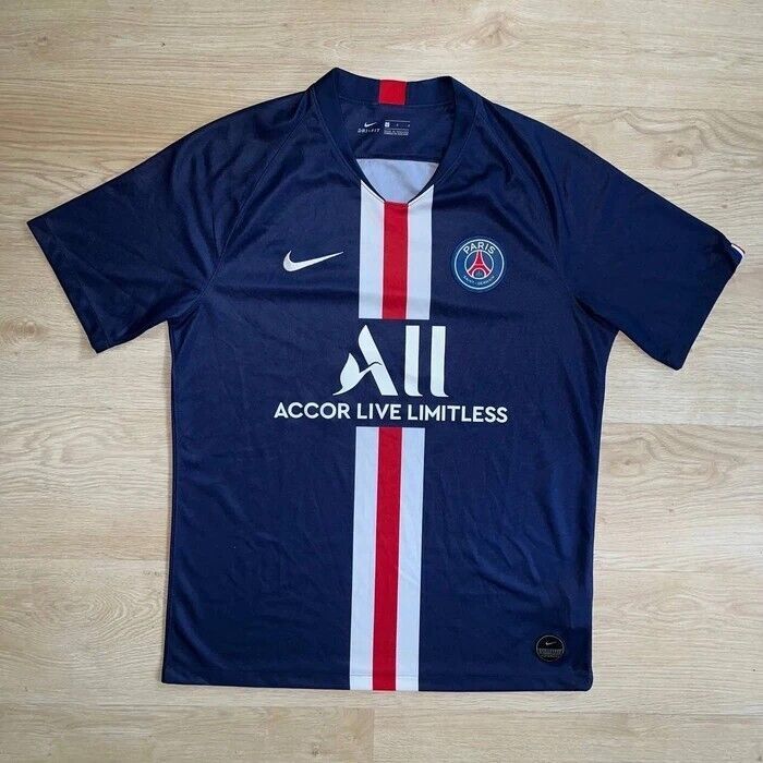 PSG / PARIS SAINT-GERMAIN NIKE 2019/2020 FOOTBALL HOME JERSEY SIZE