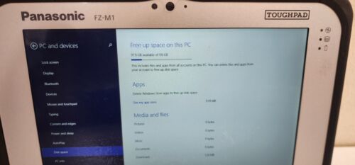 Panasonic Toughpad FZ-M1 i5-4302Y 8GB RAM 128GB SSD Win 8.1 Pro - Picture 3 of 8