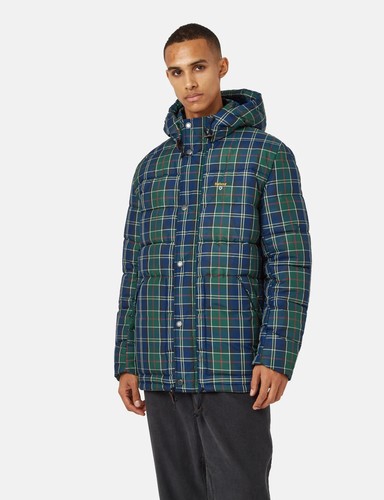 BARBOUR Tartan Blaine Baffle Quilted Jacket Padded Coat Puffer BNWT RRP £ 250 - Picture 4 of 13