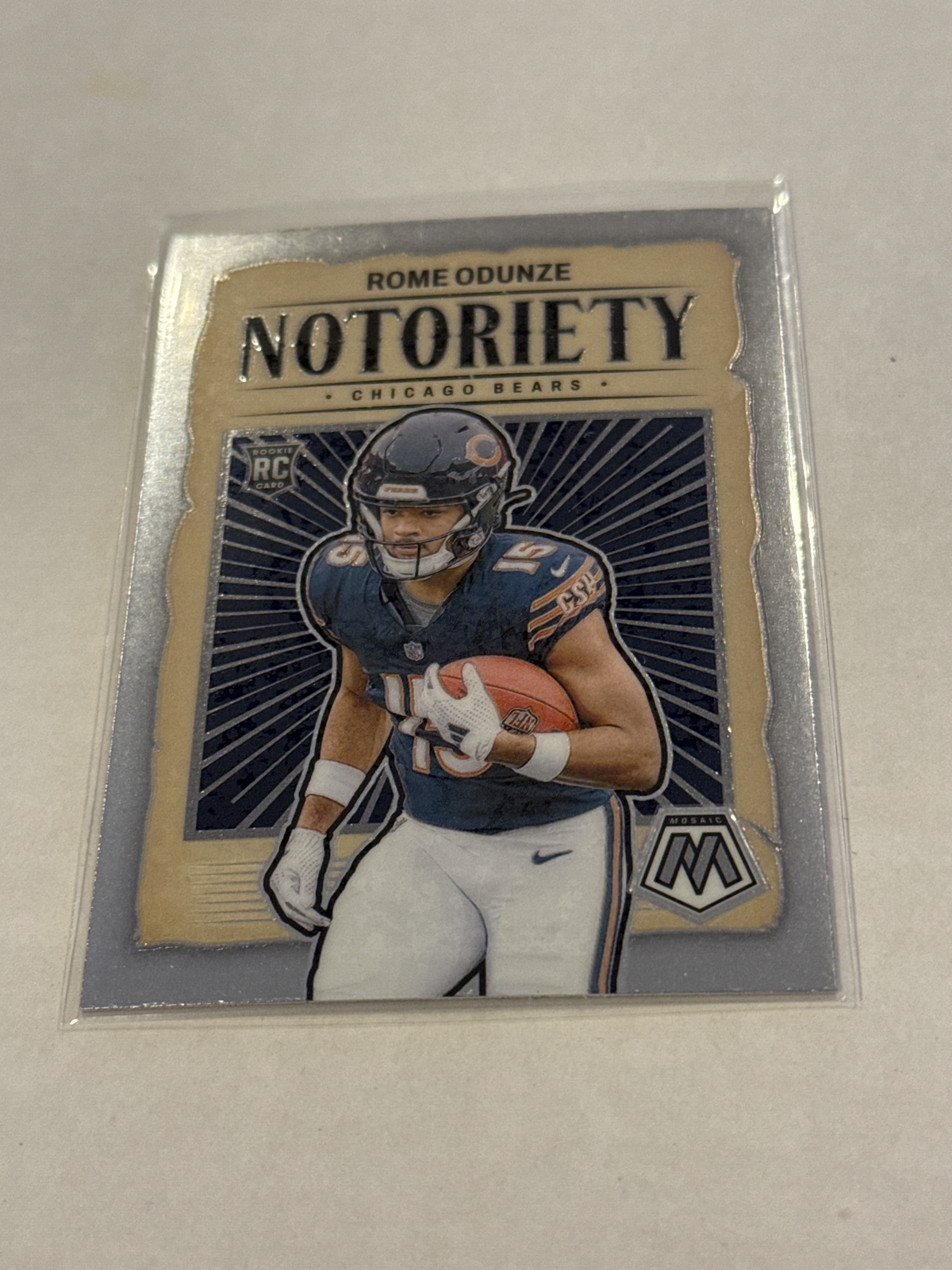 2024 Panini Mosaic #24 Rome Odunze Notoriety NM