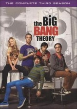 The Big Bang Theory: The Complete Third Season (DVD, 2010, 3-Disc Set) NEW