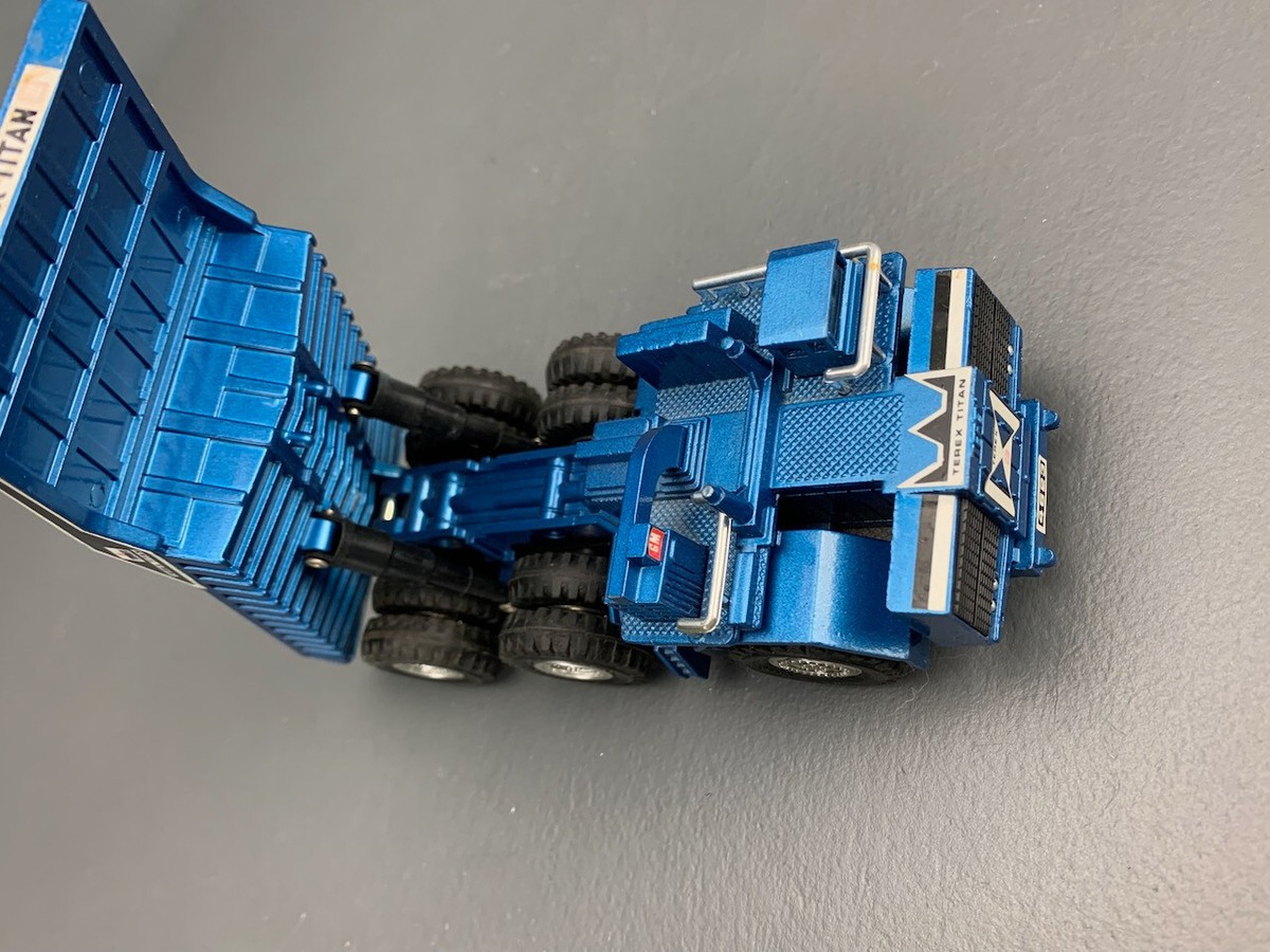 Vintage Shinsei Mini Power #4608B Diecast TEREX TITAN Mine Dump