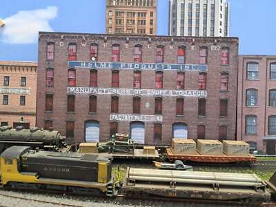 helme tobacco TRACKSIDEFLATS #134b HO scale HELME TOBACCO