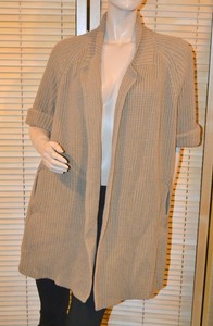 chunky knit cotton cardigan