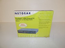 Netgear ProSafe VPN Firewall 8 Model FVS114 Router - New TOL64