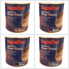 SupaDec Floor Paint Industrial Strength  Black, Red, Grey 1 Litre