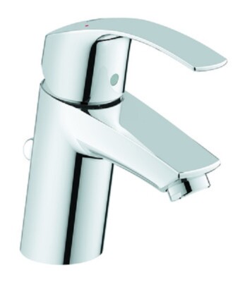 Grohe Einhand-Waschtischbatterie Eurosmart mit Ablaufgarnitur verchromt NEU