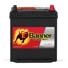 12V 40Ah 330A Banner Power Bull P4025 ASIA Japan Pluspol rechts Autobatterie