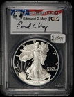 2001-W 1 oz Silver American Eagle Proof - CGG - Moy - PCGS PR 69 DCAM - E1591