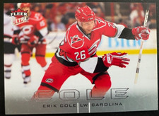 Eric Cole 2009-10 NHL Fleer Ultra #194 Carolina Hurricanes