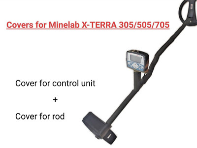 Minelab X-TERRA 305/505/705 Covers  for a metal detector from rain, dust, dirt.