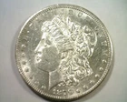 1879-S REVERSE 1878 TOP 100 MORGAN SILVER DOLLAR CHOICE ABOUT UNCIRCULATED CH AU