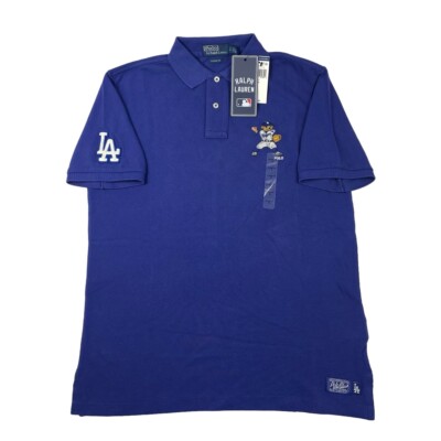 Polo Ralph Lauren Dodgers LAロゴ ポロシャツ Polo Ralph Lauren Men's MLB Los Angeles Dodgers Polo Shirt