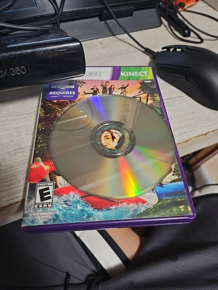 Microsoft Xbox 360 Kinect Camera Sensor w/ Kinect Sports And Kinect Adventures - Image 3 of 4