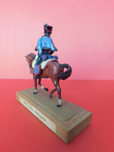 Segom / The Figurines of the 1st Empire: Cavalier of the 3rd Regiment of Hussars - Picture 3 of 6