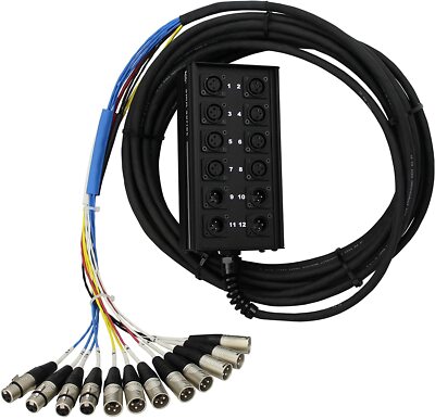 ProCo SMA Series 8x4 Snake, XLR Returns - 25 