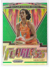 2021 Prizm WNBA Fearless Green Prizm #15 Skylar Diggins-Smith Phoenix Mercury