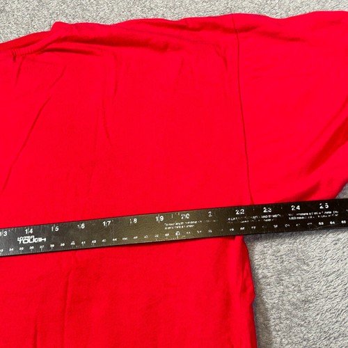 Ohio State T-Shirt Men’s Large Red Short Sleeve Script Logo Old Varsity Brand - Picture 5 of 6
