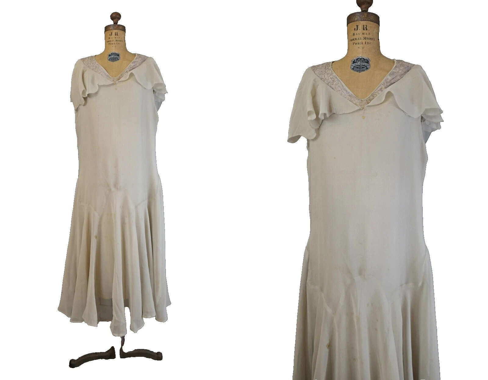 Chiffon Original Vintage Women's 1920s Decade