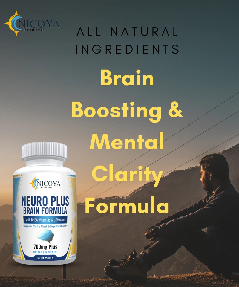 Neuro Brain & Focus 700 mg, memoria saludable, claridad, niebla cerebral, fatiga y estado de ánimo! Foto 4 de 4