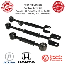 SPC 67540 Rear Adjustable Control Arm Set For Acura TLX & Honda Accord/Crosstour