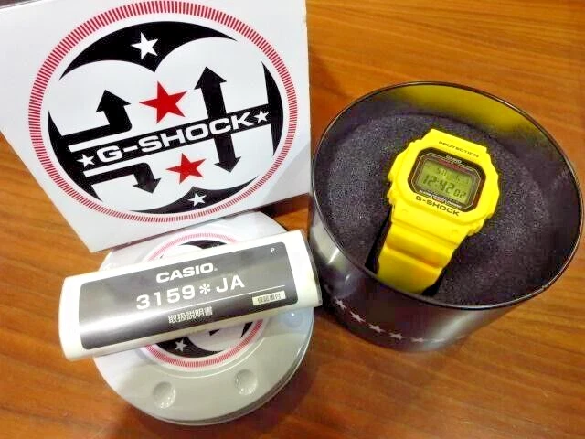 CASIO G-SHOCK GW-M5630E-9JR 30th Anniversary Limited Lightning Yellow Mint