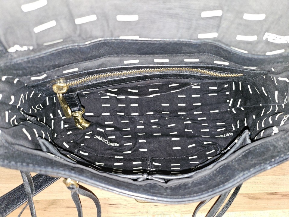 Rebecca Minkoff Black Beloved Leather Crossbody eBay