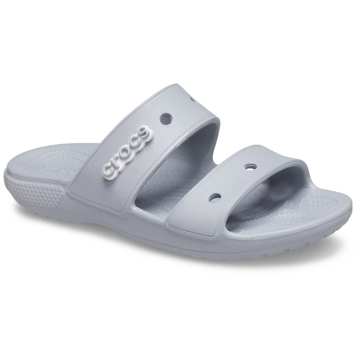 Crocs Men’s Slides Size: 13 in Light Grey Crocs Classic Sandals Slides Light Grey Size: Men main image 2