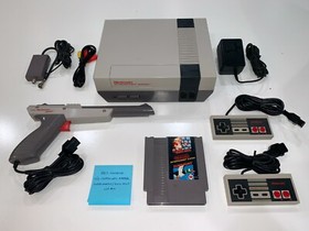 NES Nintendo System Console, New 72 Pin, Zapper, Super Mario Bros / Duck Hunt!