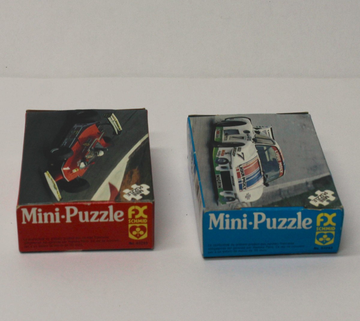 SCHMID  パズル FX Schmid Mini Puzzle 54 Piece Race Porsche 935, Ferrari 312