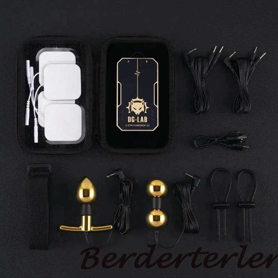 Dispositivos de choque de botón inalámbricos DG-LAB "COYOTE" E-Stim Powerbox 3.0 "PawPrints" Foto 2 de 4