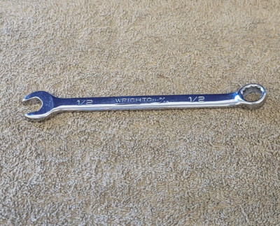 Wright Grip 2.0 Combination Wrench 1/2'' Sae Chrome 1216 USA Tool