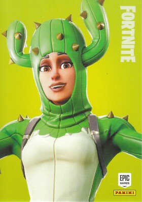 Fortnite Kaktus OG Skin Prickly Patroller 122 Panini Karte Serie 1 Trading  Card | eBay