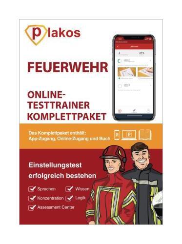 Thumbnail - Feuerwehr Einstellungstest Komplettpaket, M. 1 Buch, M. 2 Beilage