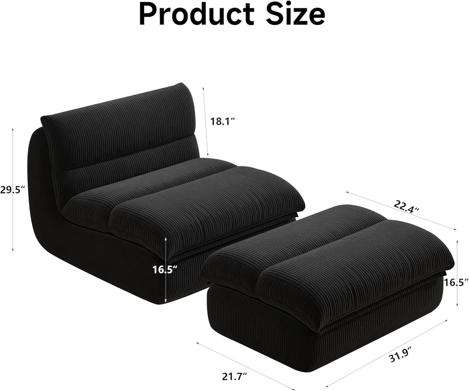Sofá perezoso chaise salón recamier diván cama sofá cama sofá cama silla de ocio Foto 2 de 4