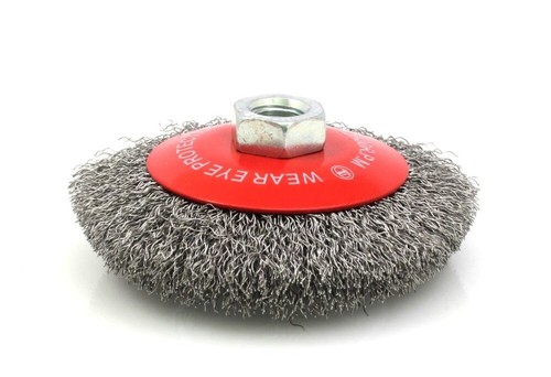 Abracs 100MM x M14 Stainless Steel Crimped Wire Cup Brush