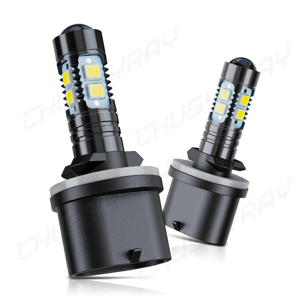 4 PIEZAS 885 + 881 894 LED bombillas de faros altos/bajos para Arctic Cat Panther 570 2002-2007 Foto 2 de 4