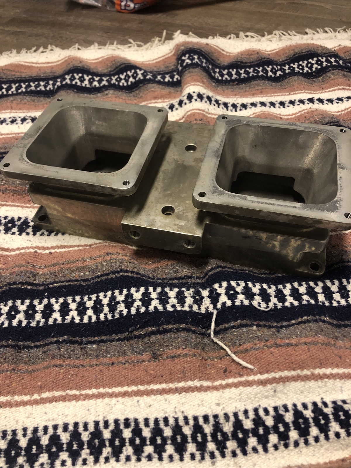 671 671 BLOWER DUAL CARB STACK ADAPTER FOR HOLLEY DOMINATOR eBay