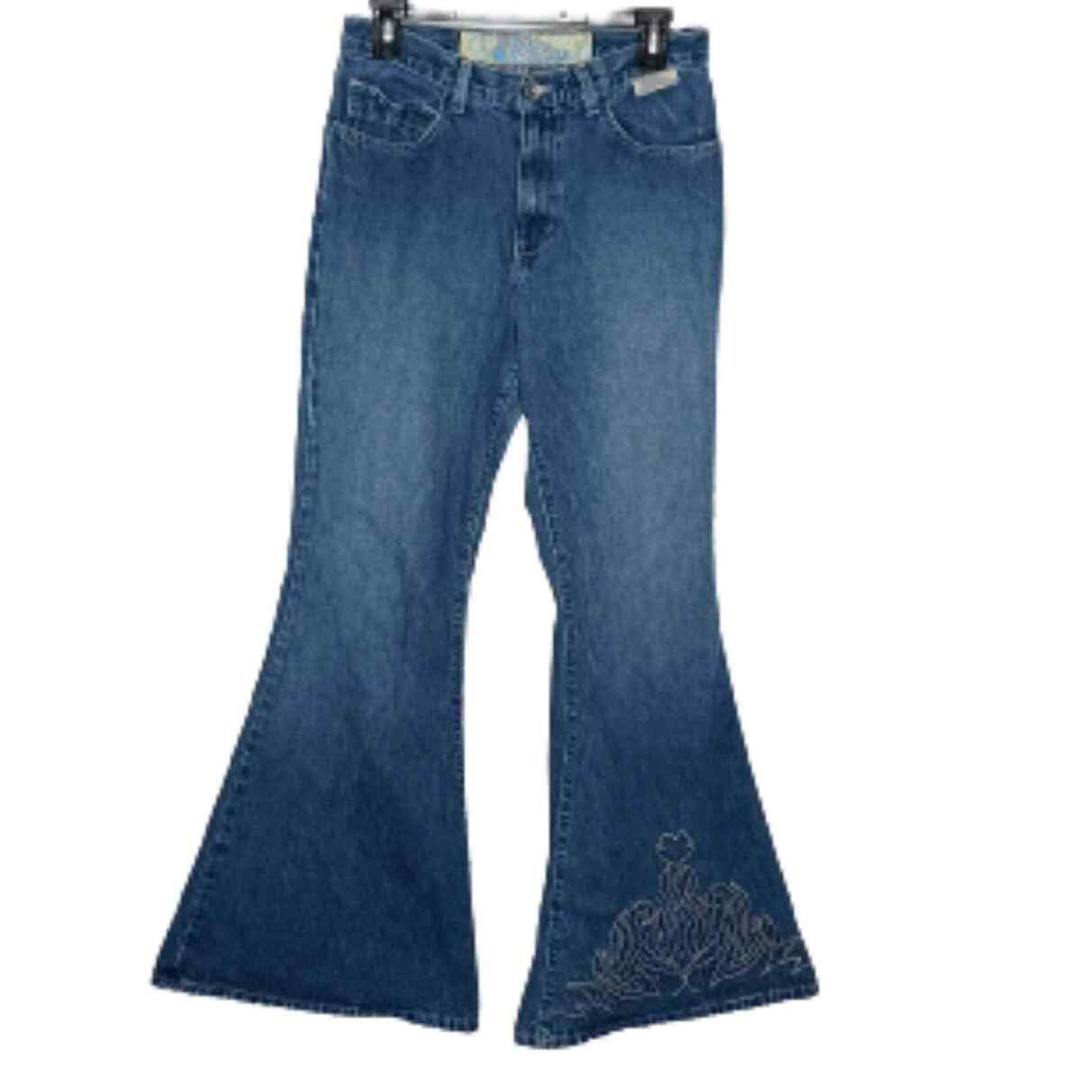 JNCO Vintage Bellbottom Embroidered Jeans | eBay JNCO Vintage Bellbottom Embroidered Jeans | eBay