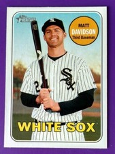 2018 Topps Heritage #252 Matt Davidson - Chicago White Sox