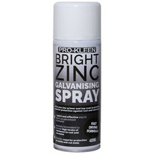 ProKleen Galvanising Zinc Spray Topcoat & Paint Primer Anti Corrosion Rust