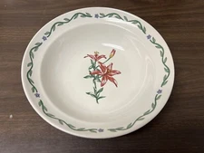 International Tableworks Terrace Blossoms 9" Serving Bowl Made in China