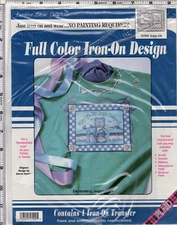 "Enjoy Life" Plaid Fashion Show Originals Full Color Iron-On Design 57990