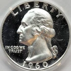 1960 PCGS PR66 DCAM Washington Quarter Silver Proof