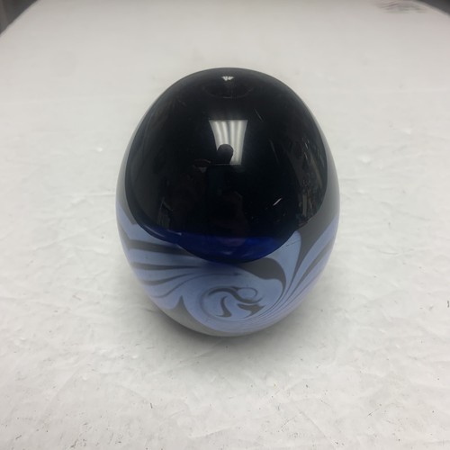 Vintage Iridescent Glass Perfume Scent Bottle Signed Eickholt 1990 No  Stopper - 第 1/23 張圖片