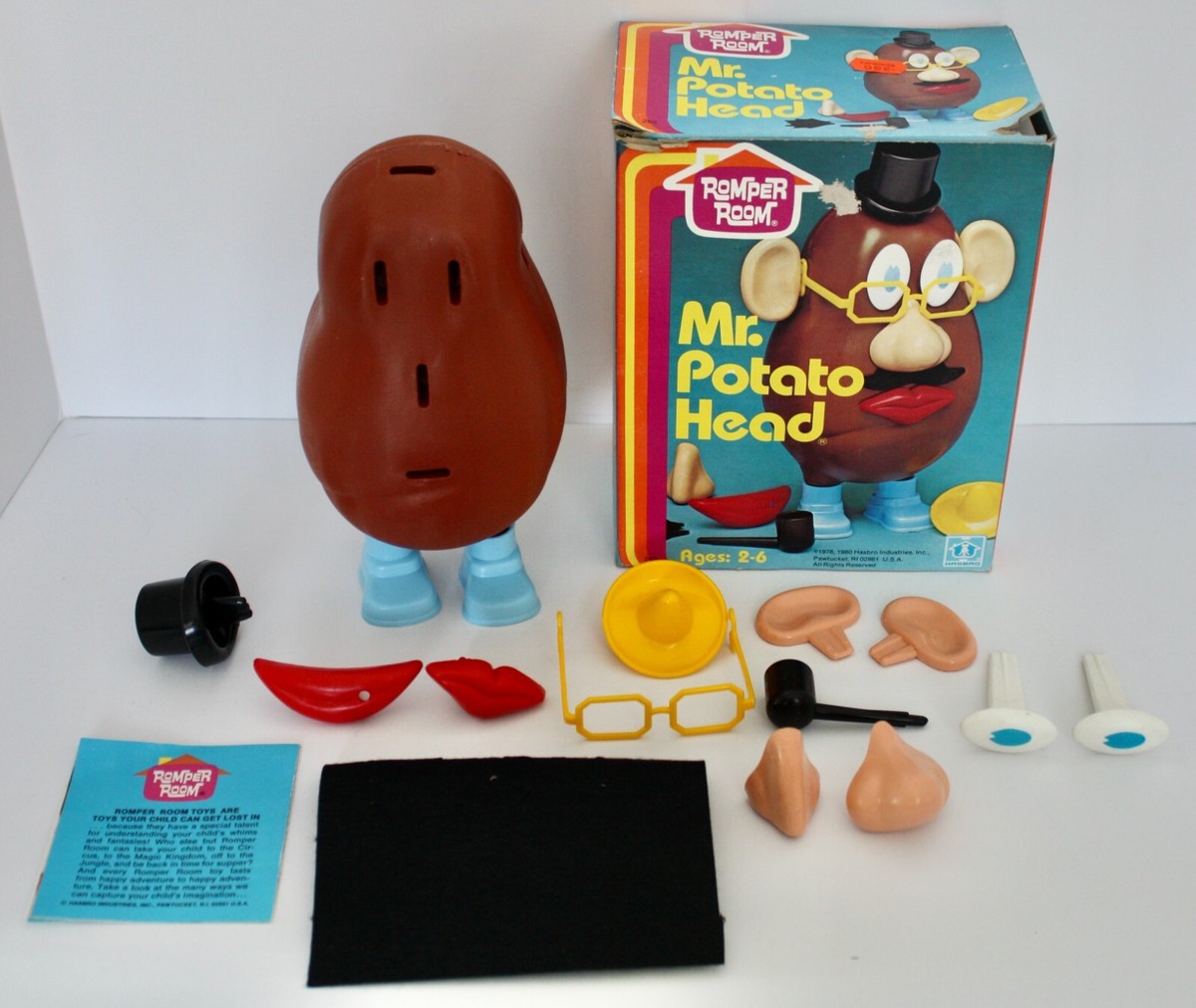 NWT Vintage Potato Head 265 Romper Room 1980 Hasbro