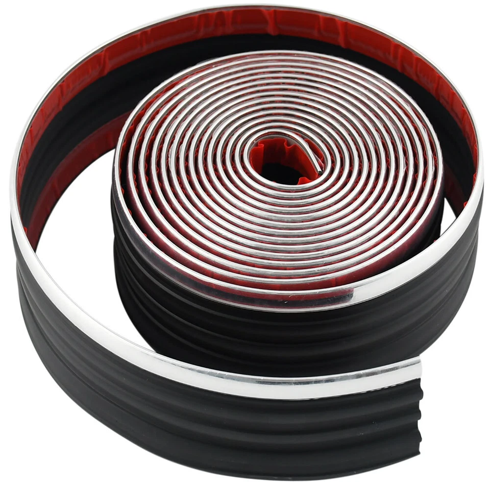 Para Chevy Tahoe Suburban GMC Cheny 1988 1989-2000 cinturón negro audaz cromado 156" Foto 2 de 4