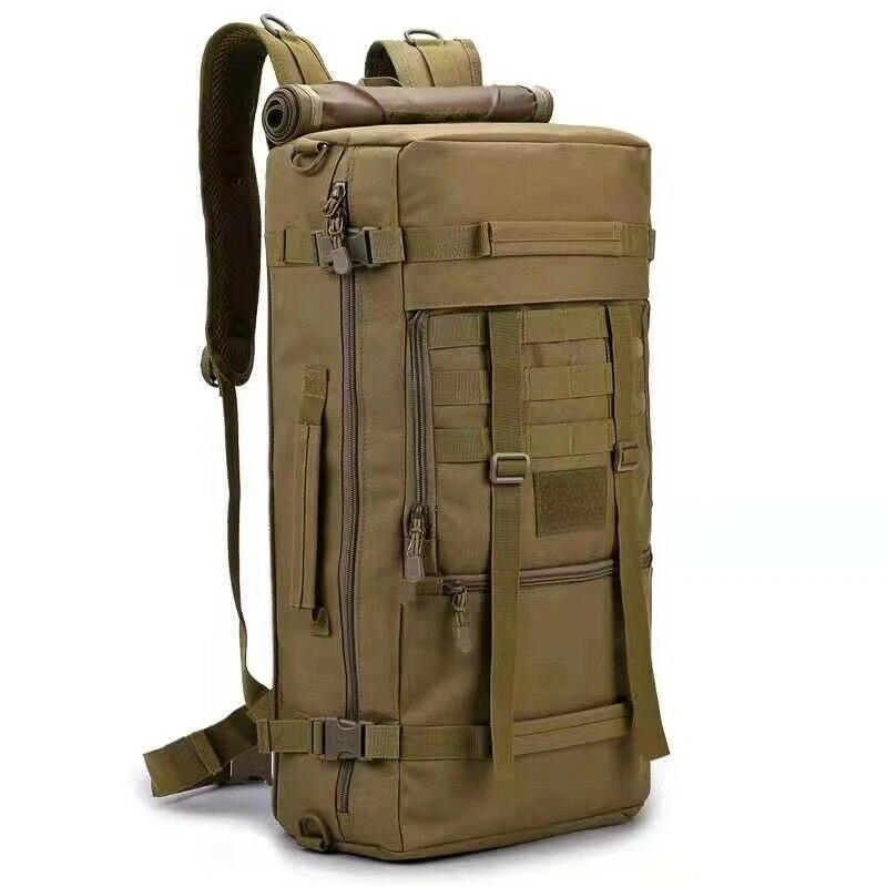70L Militär Taktische Armee Rucksack Rucksack Wandern Camping Trekkingtasche Outdoor - Bild 2 von 4
